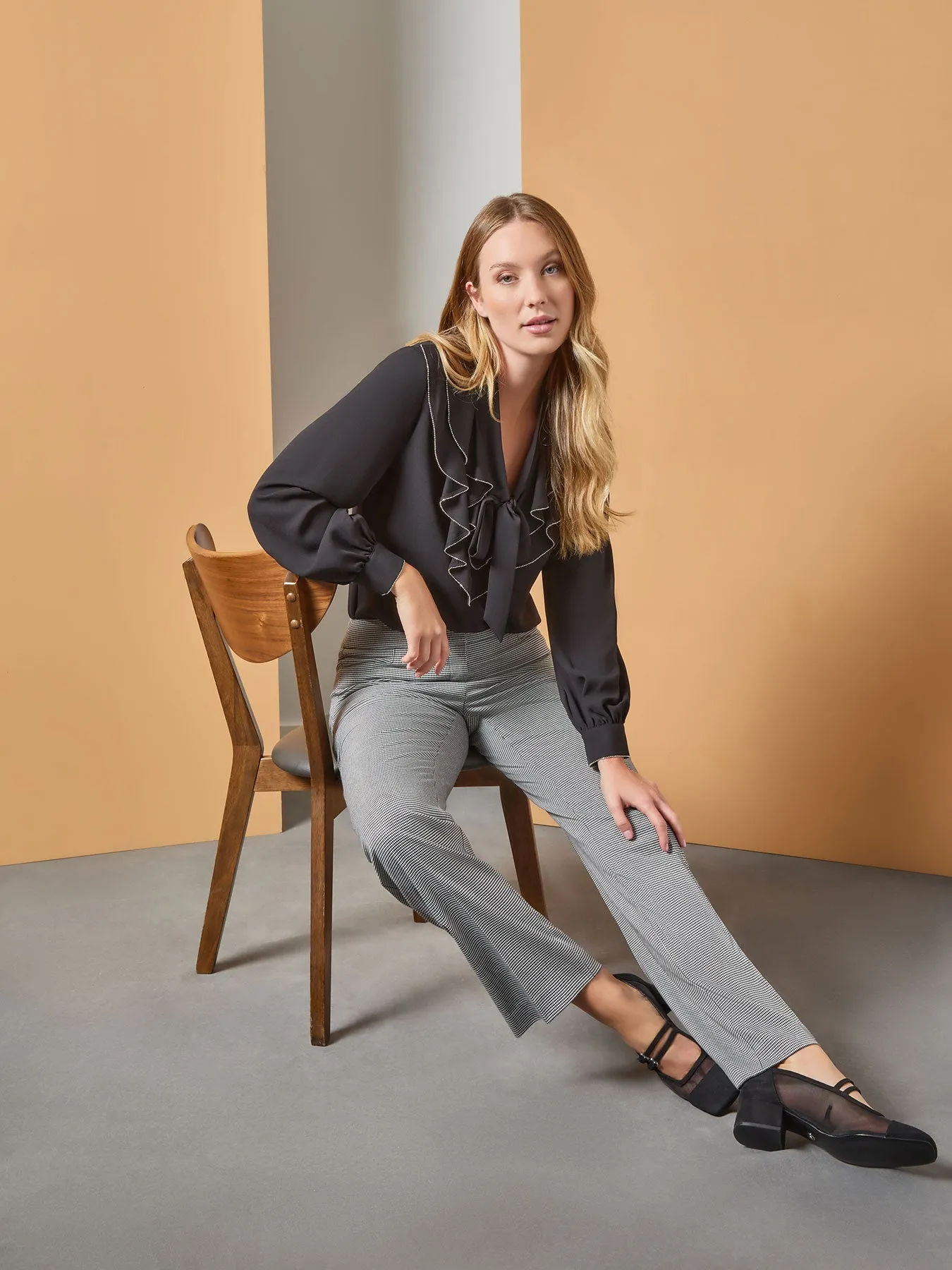 L-Pocket Trouser, Iconic Stretch Crepe