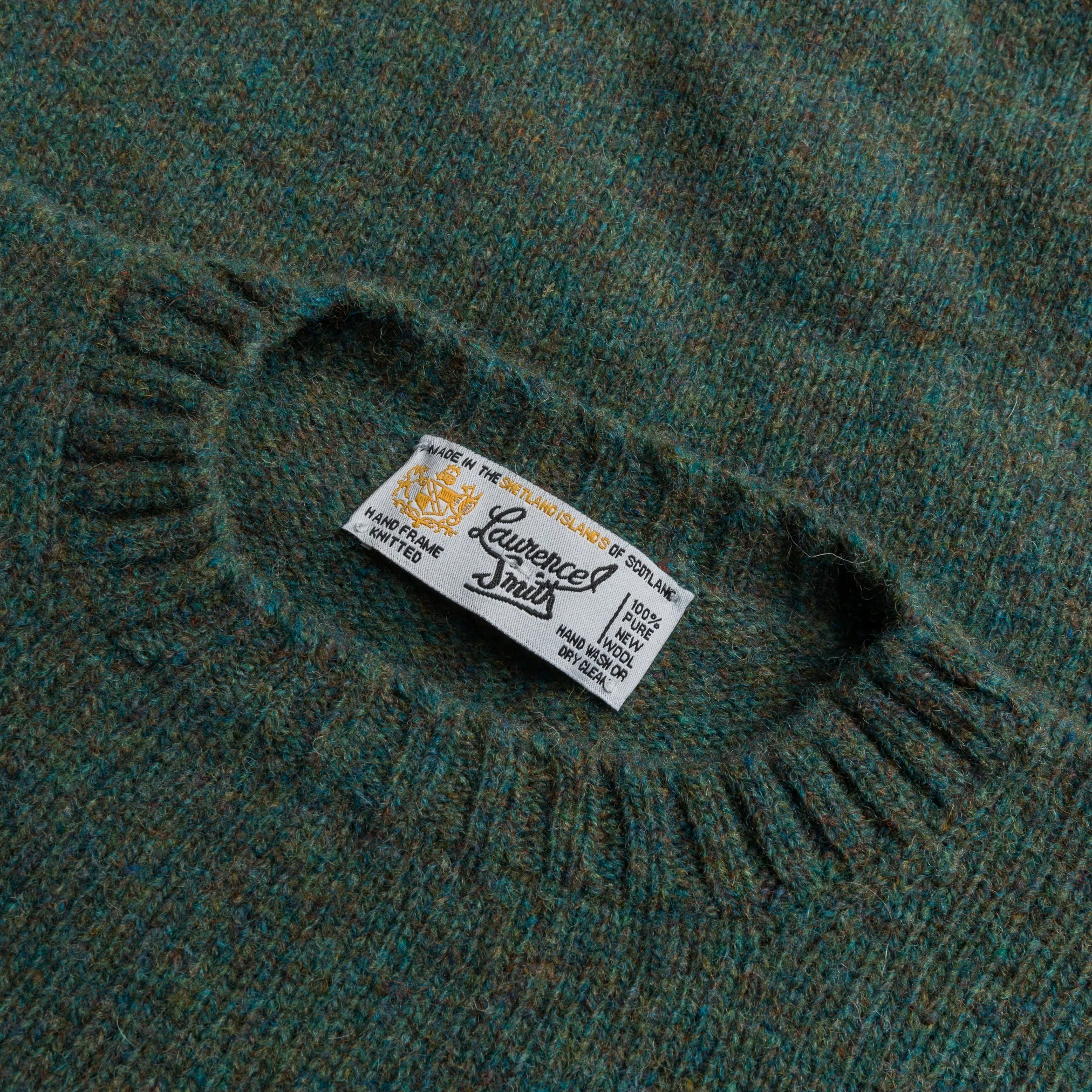 Laurence J. Smith  Super soft Seamless Crew Neck Pullover Jade