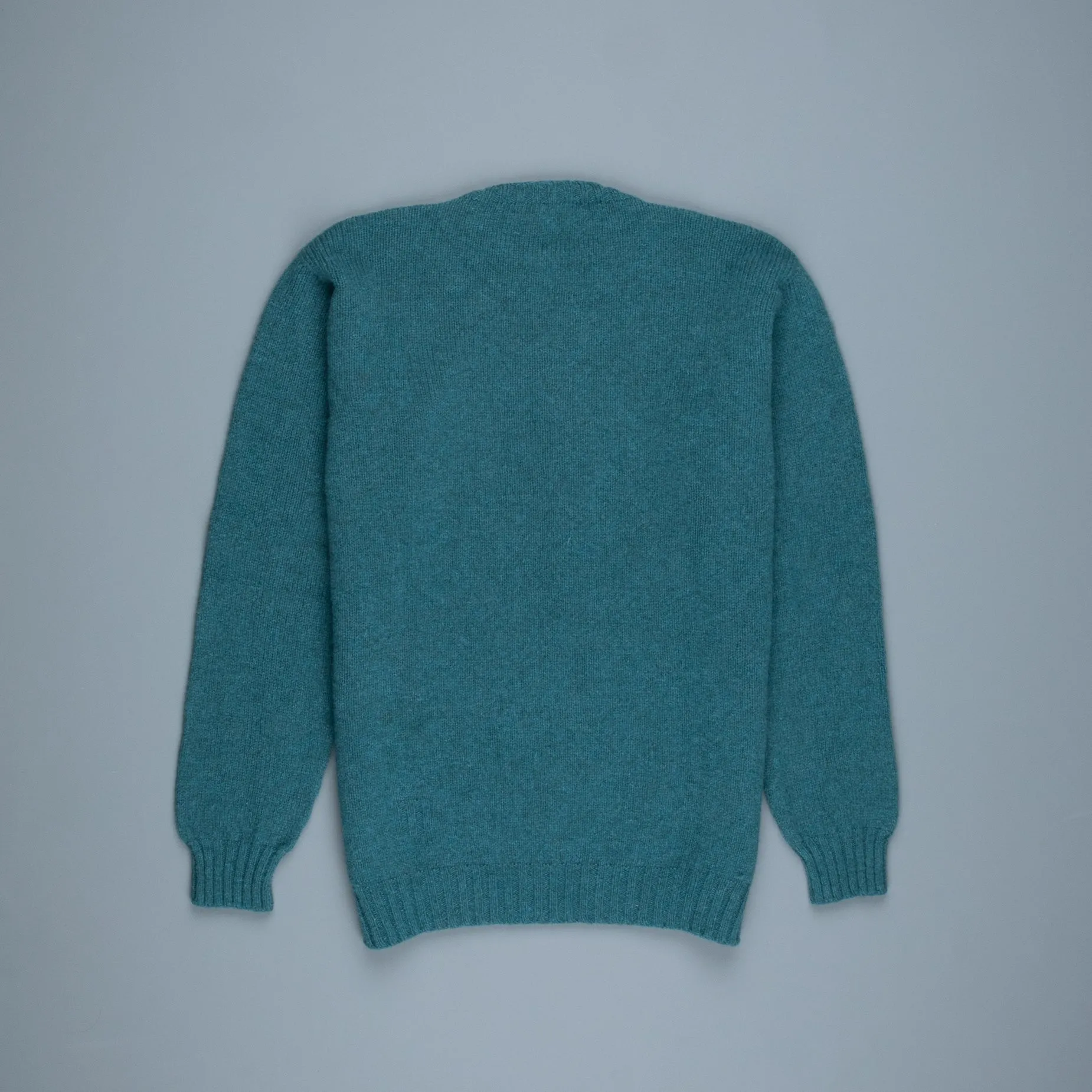 Laurence J. Smith Super soft Seamless Crew Neck Pullover Light Storm