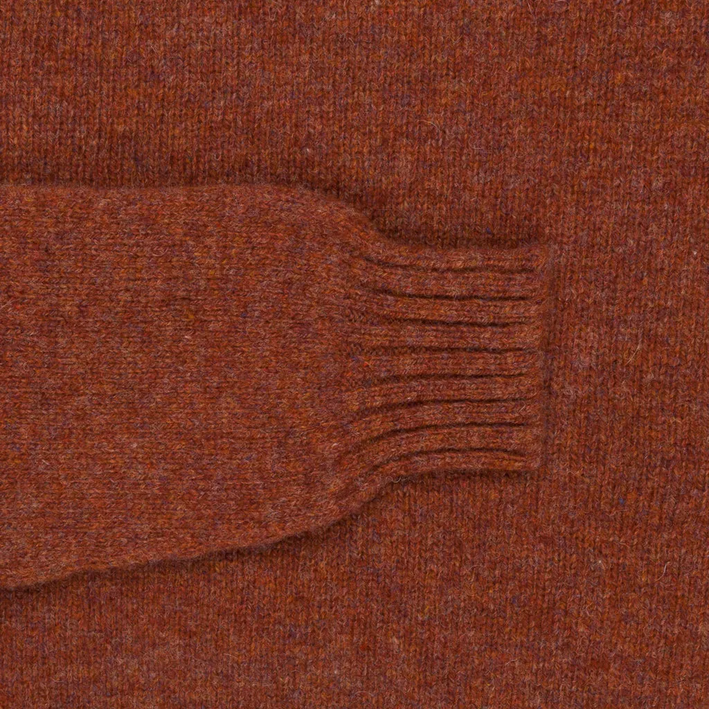Laurence J. Smith Super Soft Seamless Crew Neck Pullover Sienna