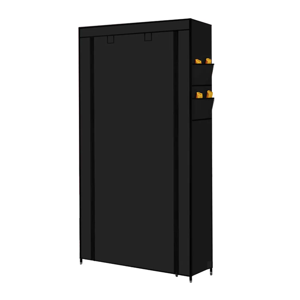 Levede 10 Tier Shoe Rack Portable Storage Black