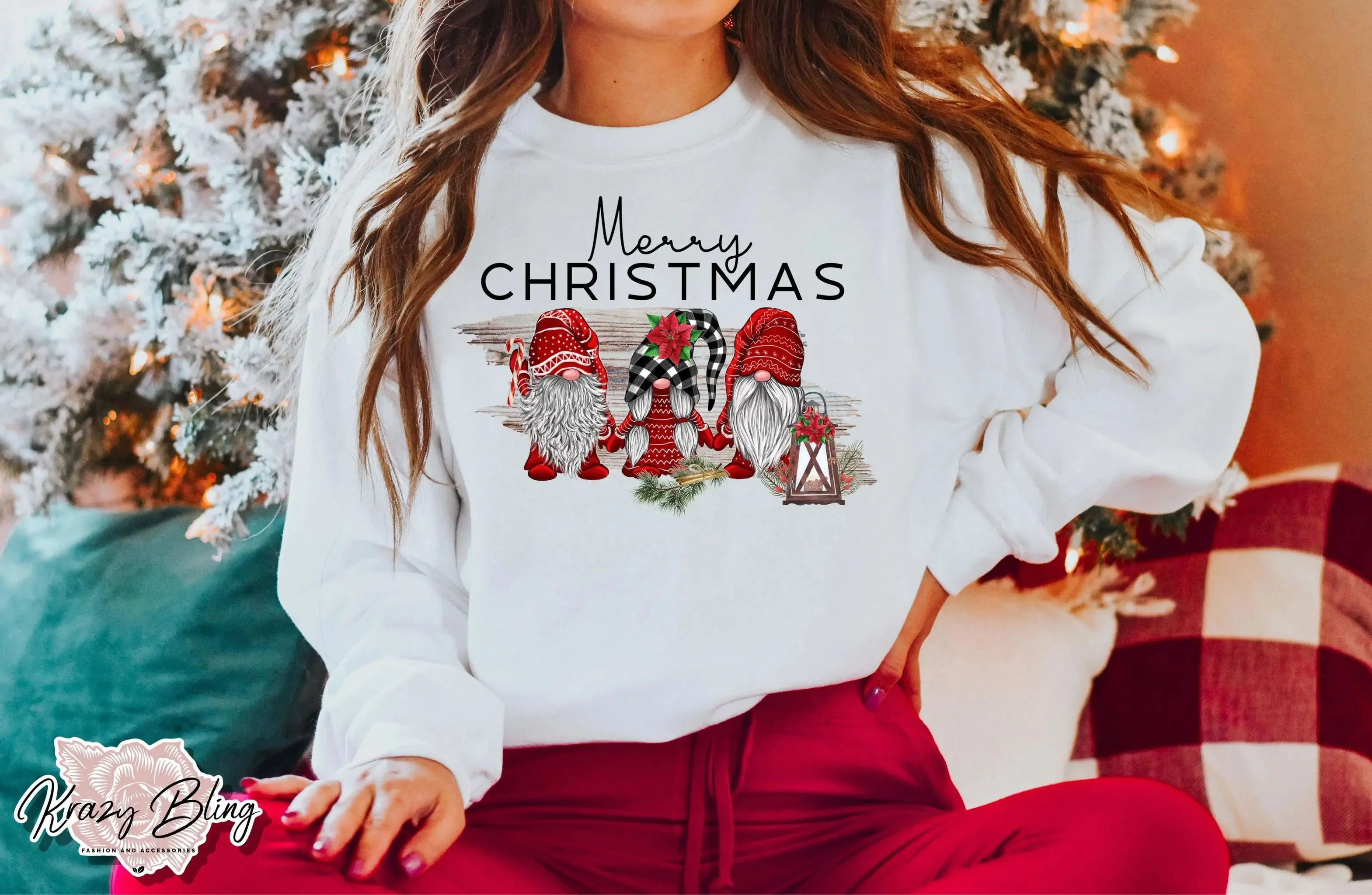 Merry Christmas Gnomes Sweater