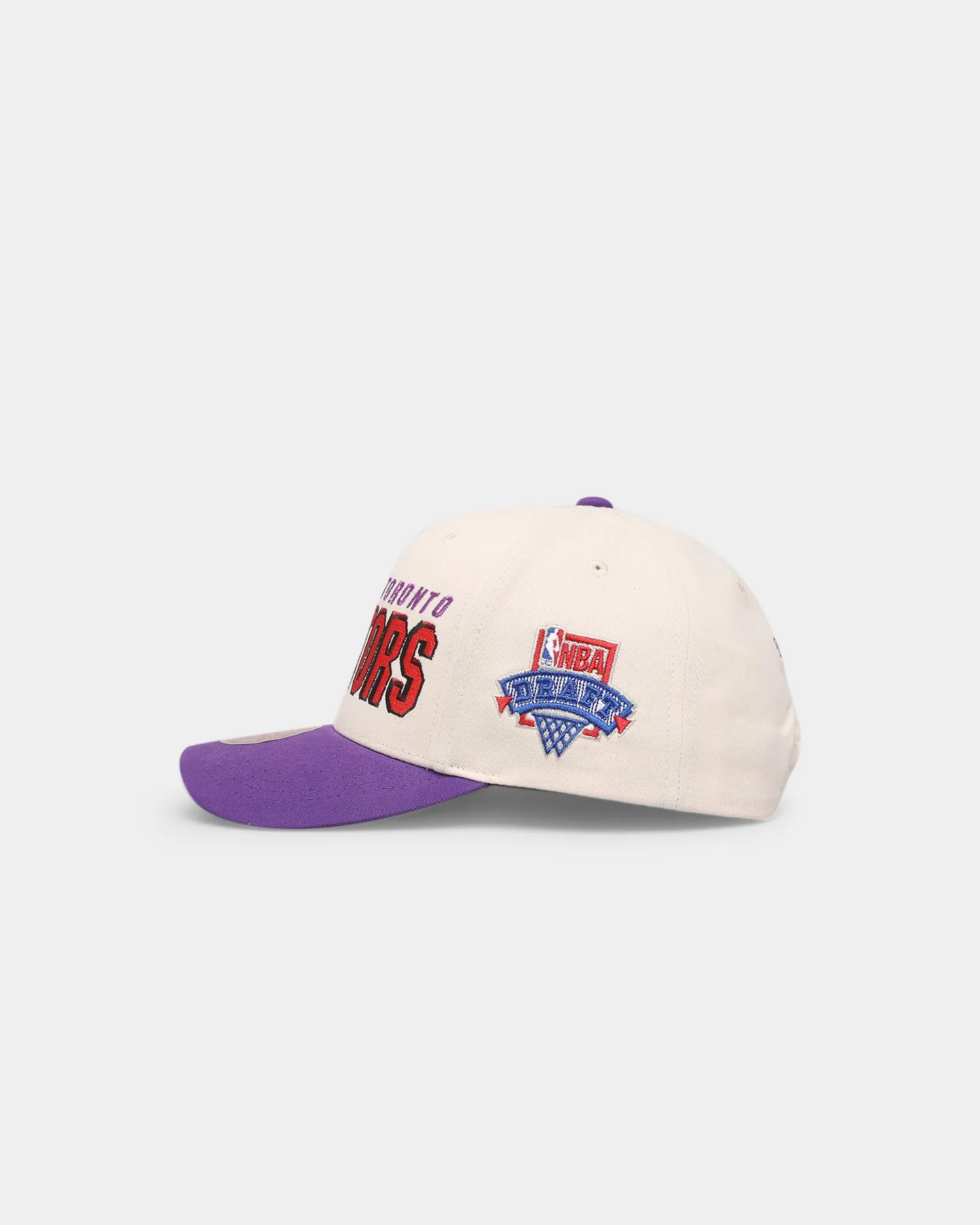 Mitchell & Ness Toronto Raptors '96 Draft' Pro Crown Snapback Off White
