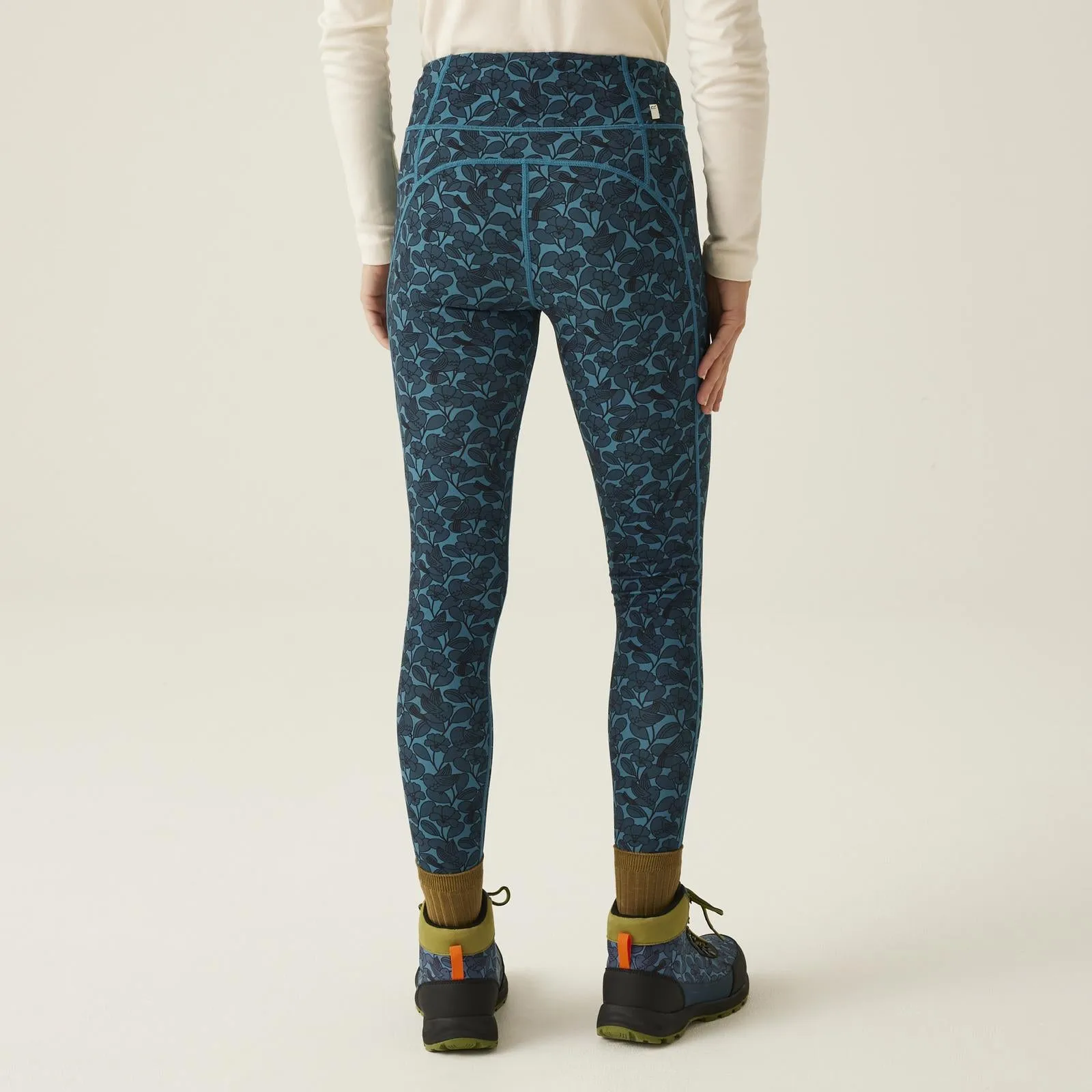 Regatta Womens Orla Kiely Patterned Moisture Wicking Gym Leggings