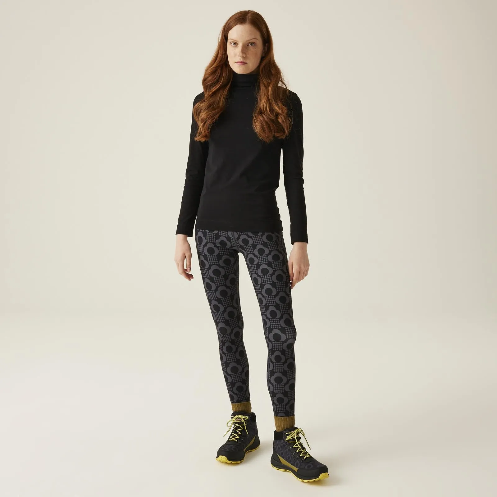 Regatta Womens Orla Kiely Patterned Moisture Wicking Gym Leggings