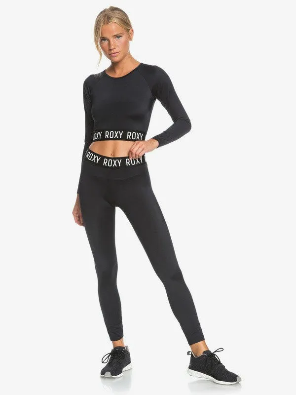 Roxy Give It To Me UPf 50 Workout Leggings - Anthracite. ===SALE==