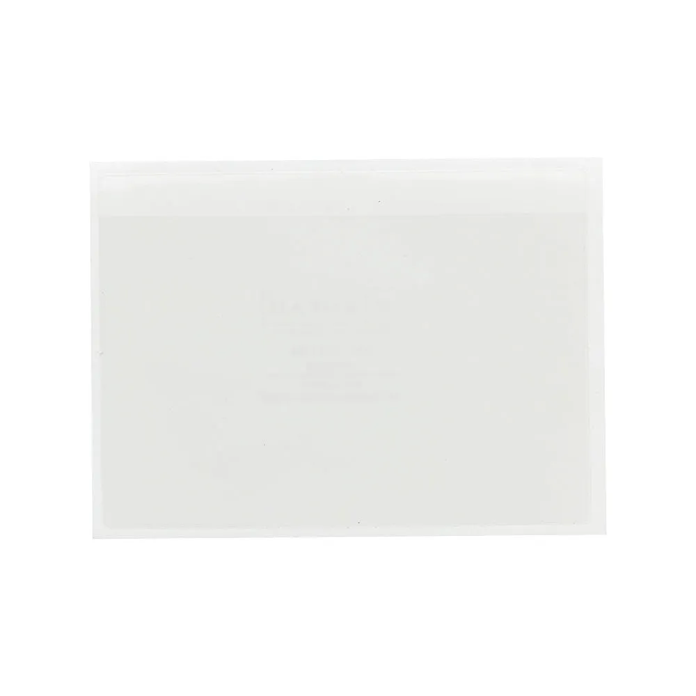 Smead Self-Adhesive Poly Pocket, 6" x 4", Clear, 100 per Box (68164)