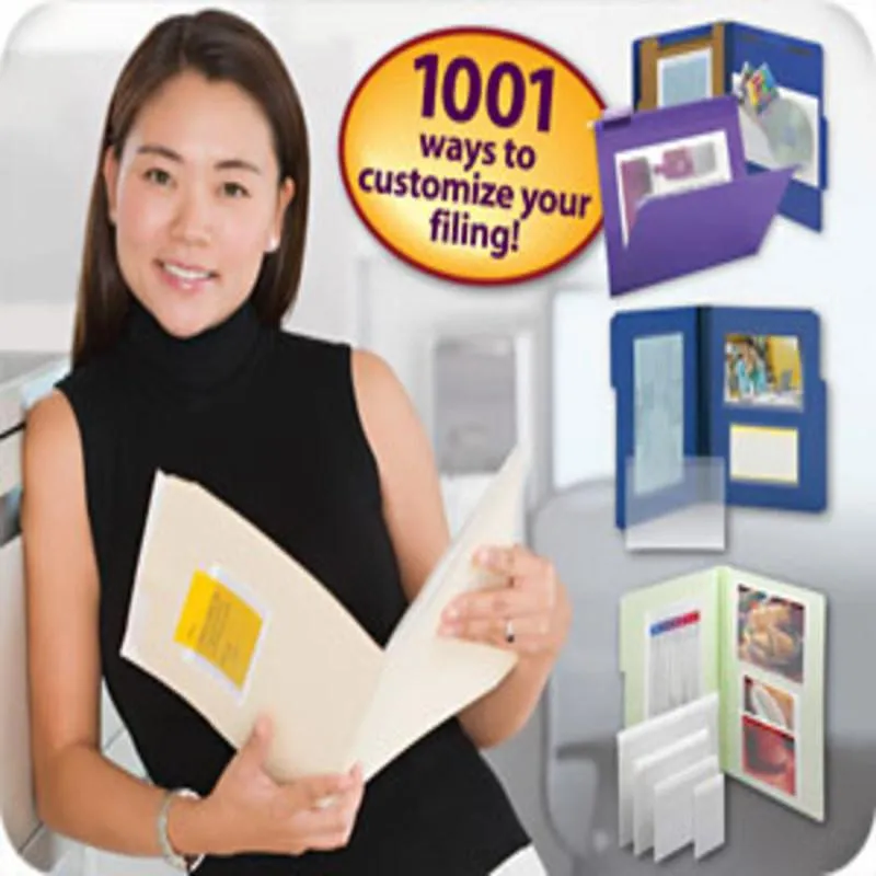 Smead Self-Adhesive Poly Pocket, 6" x 4", Clear, 100 per Box (68164)