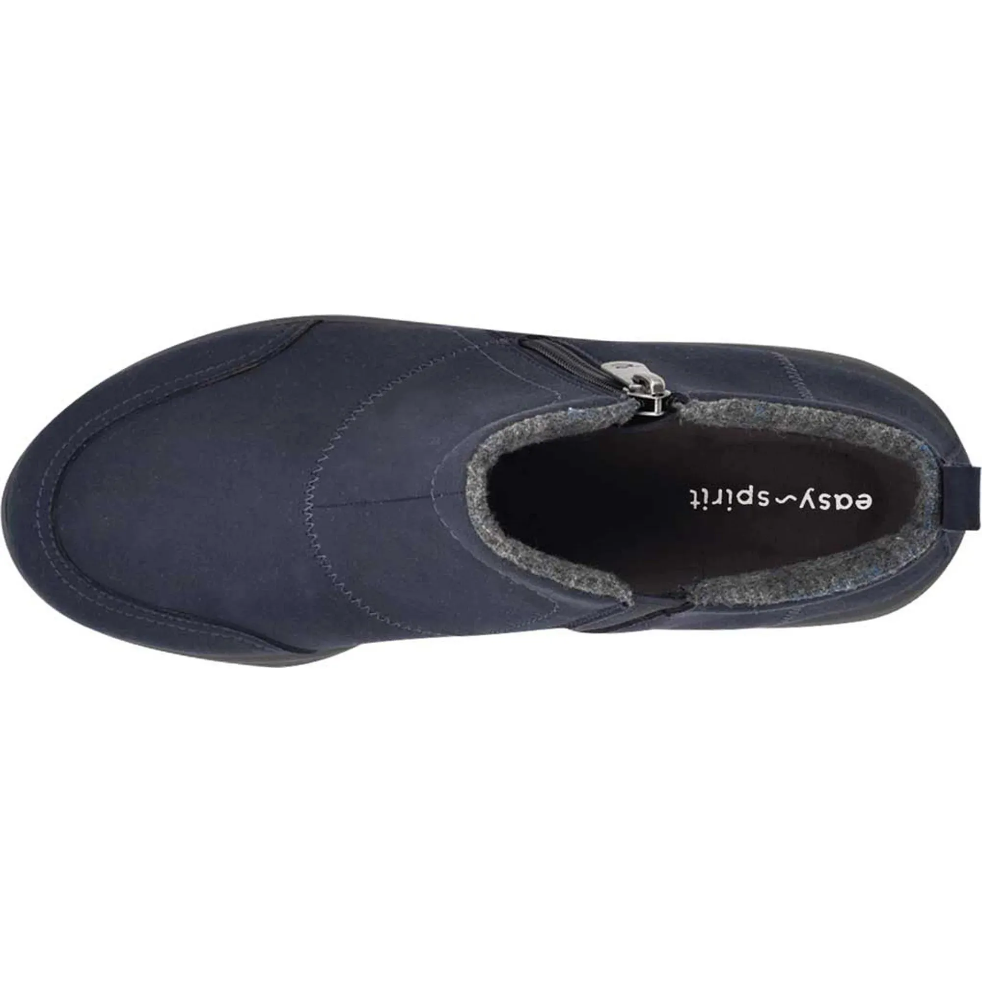 Veer Dark Blue Suede Easy Spirit Weather Ankle Boots