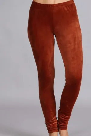 VELVET LEGGINGS