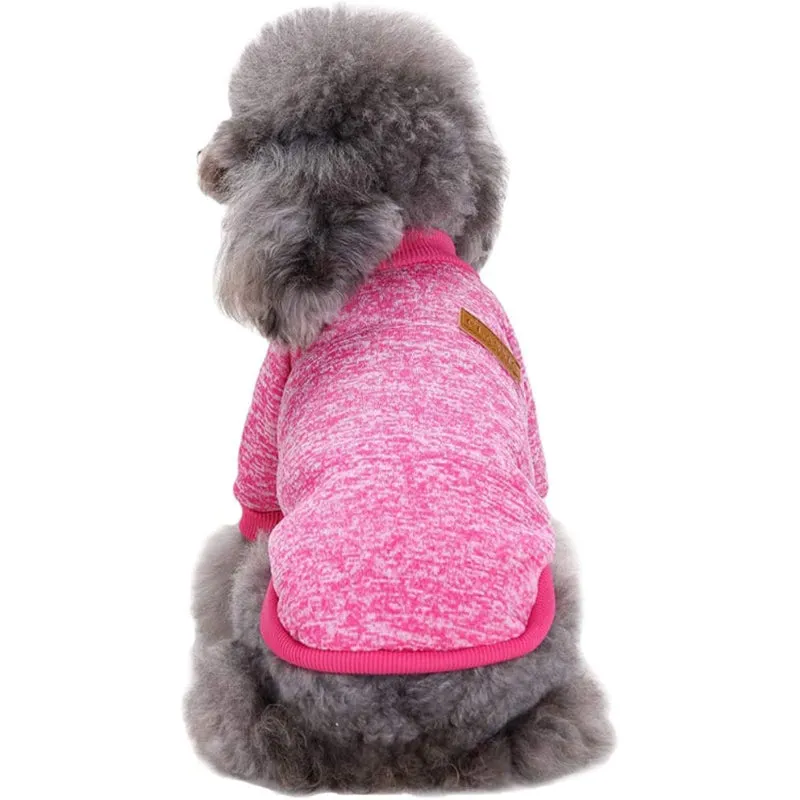 Warm Winter Puppy Pet Coat Soft Sweater Clothing
