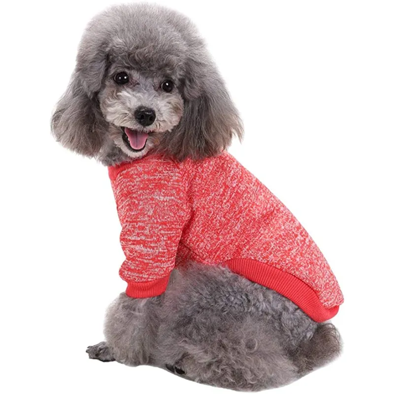 Warm Winter Puppy Pet Coat Soft Sweater Clothing