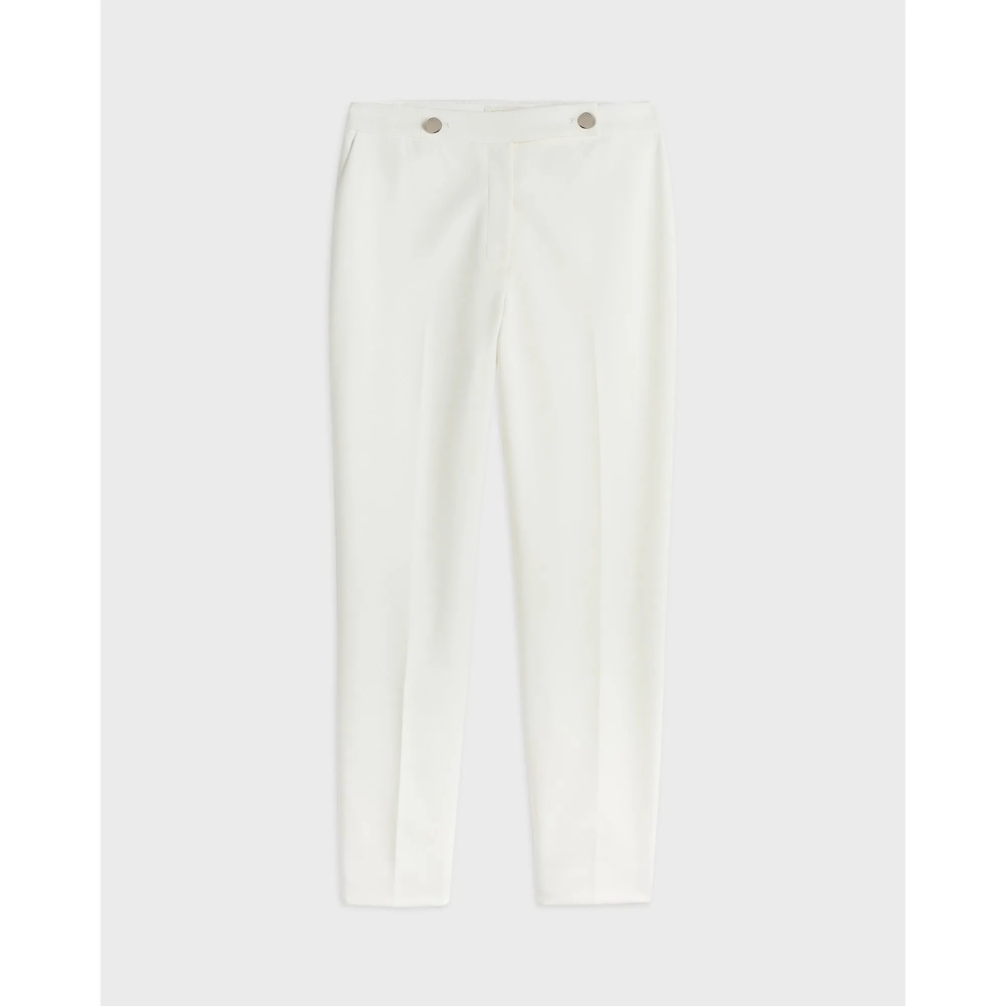 Women Wmf-Resat-Ankle Grazer Skinny Leg Trouser - Ivory