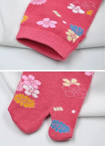 Women's Flip Flop Athletic Cotton Colorful Ankle Sock - 4 Pairs